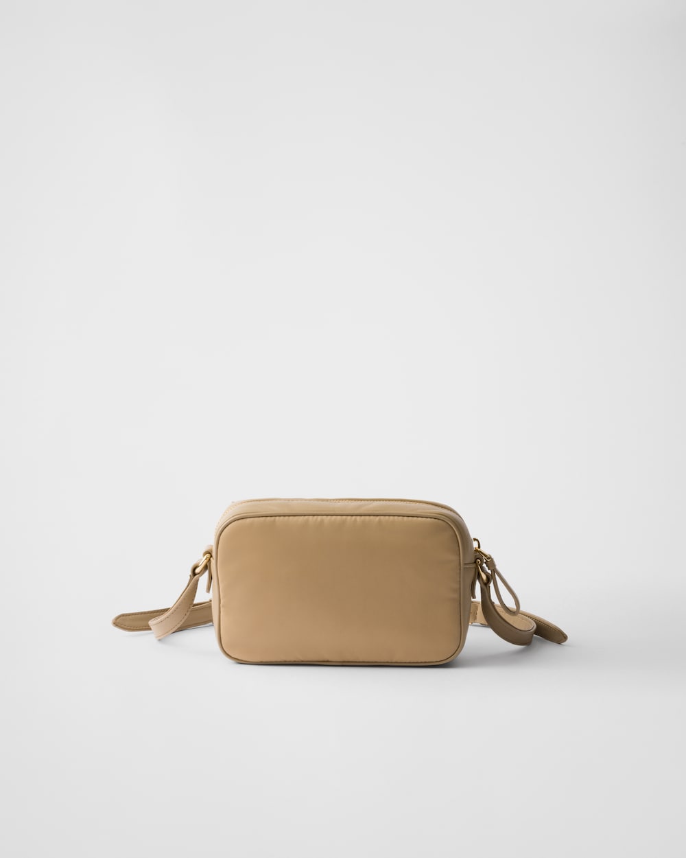 Re-Nylon and Nappa Leather Mini Shoulder Bag With Bow - Image 4